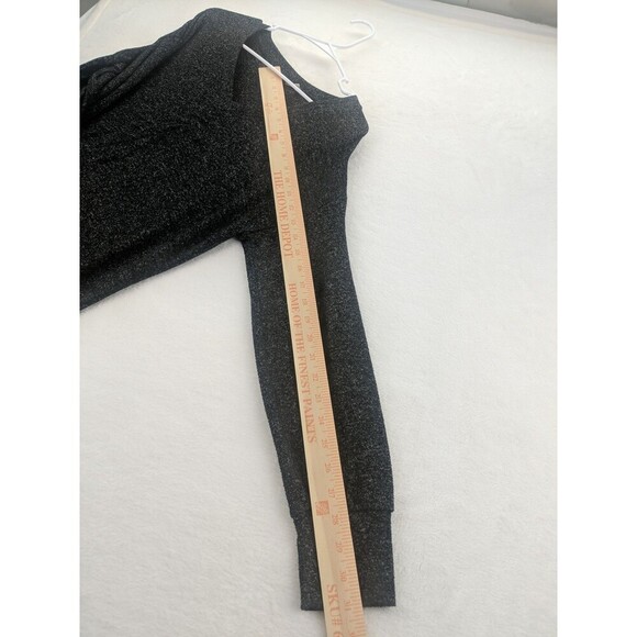 Soft Surroundings 3DV99 Marabella Lounge Sweater Charcoal V neck Sz PM - Picture 5 of 7